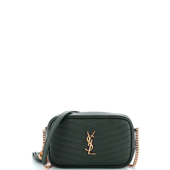 Saint Laurent Handbags - Saint Laurent Mini LouLou Crossbody Bag Matelasse Chevron Leather